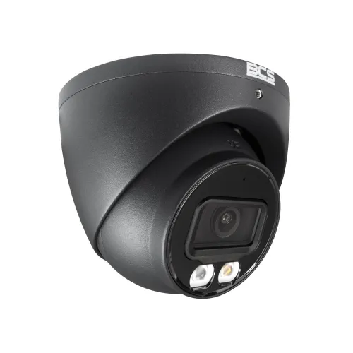 Kamera kopułowa IP 5Mpx BCS-L-EIP15FCR3L3-Ai1-G, IR 30m, WhiteLight 30m