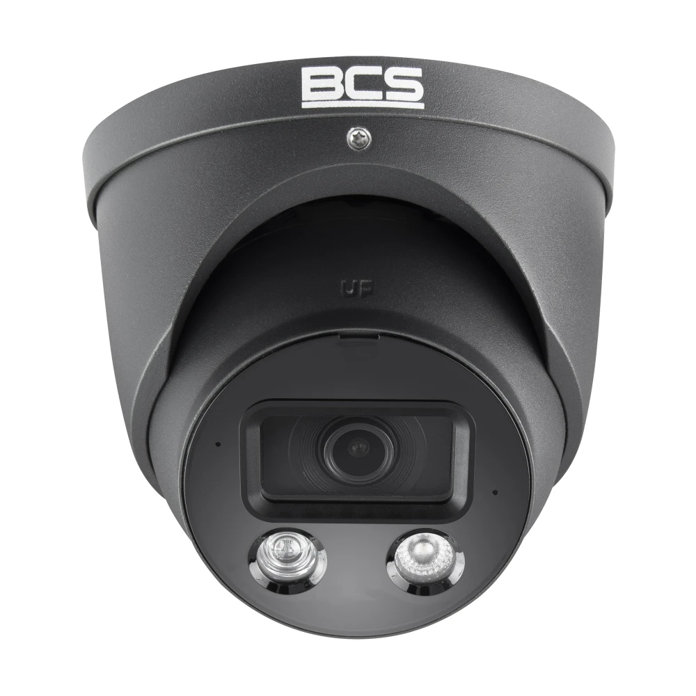 Kamera kopułowa IP BCS-L-EIP58FCR3L3-AI1-G(2) 8Mpx, DORI, IR LED, WHITE LIGHT, BCS