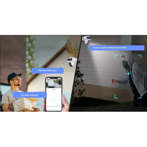 Kamera obrotowa IP Wi-Fi EZVIZ H90 Dual, AI, autotracking