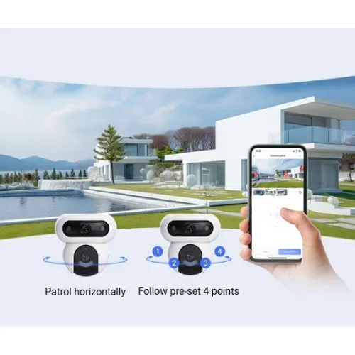 Kamera obrotowa IP Wi-Fi EZVIZ H90 Dual, AI, autotracking