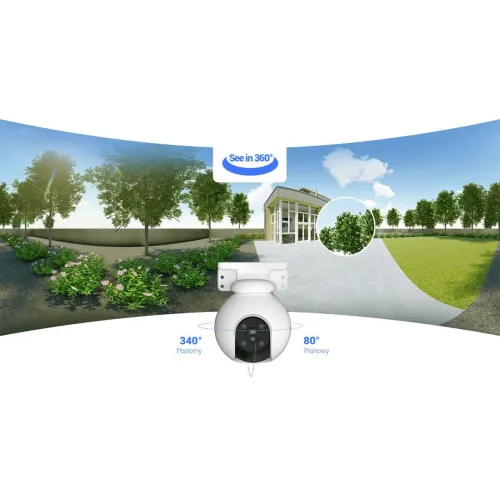 Kamera IP Wi-Fi obrotowa CS-H8 (3MP,4mm) EZVIZ