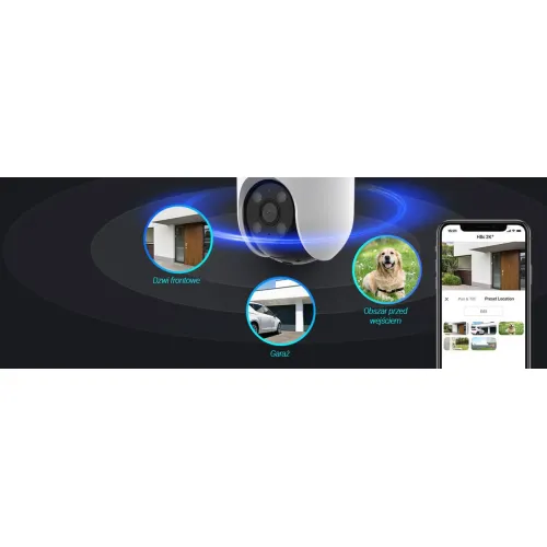 Kamera IP Wi-Fi obrotowa CS-H8c (1080P) EZVIZ