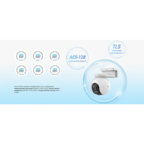 Kamera IP 4G obrotowa bateryjna CS-EB8/SP EZVIZ