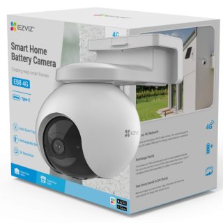 Kamera IP 4G obrotowa bateryjna CS-EB8 (3MP,4GA) EZVIZ
