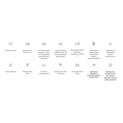 Kamera IP Wi-Fi tubowa bateryjna EB5 EZVIZ