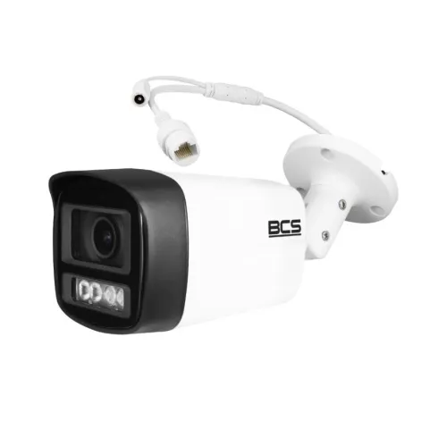 Kamera tubowa IP BCS Line BCS-L-TIP14FCL5-Ai1, 4Mpx, NightColor 2.0, WhiteLight