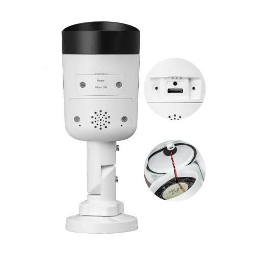 Kamera tubowa IP BCS-P-TIP28FWR3L2-AI2 8Mpx, DORI, WDR, BCS