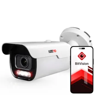 Kamera tubowa IP KEEYO LV-V-IP8M5AF-DL 8Mpx, motozoom