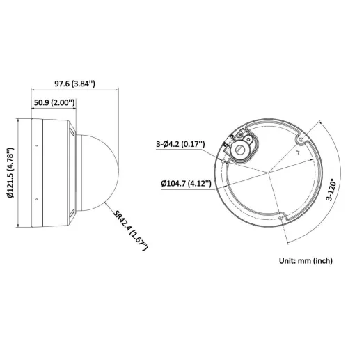 Kamera IP kopułowa DS-2CD1147G2H-LIU(2.8mm) Hikvision