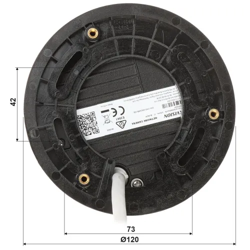 Kamera kopułowa IP DS-2CD2546G2-IS(2.8MM)(C)(BLACK) Hikvision