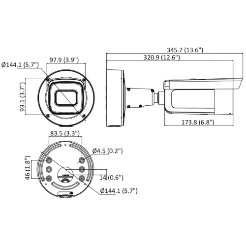 Kamera tubowa IP DS-2CD2666G2-IZS (2.8-12MM)(C) Hikvision