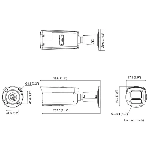 Kamera tubowa IP DS-2CD2687G2T-LZS(2.8-12MM)(C) ColorVu Hikvision