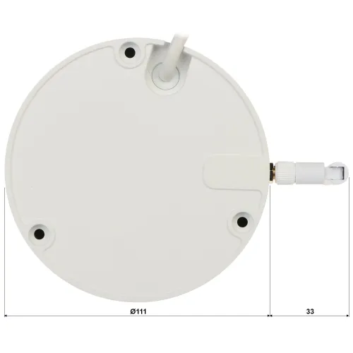 Kamera Kopułowa IP IPC-HDBW1430DE-SW-0280B Wi-F Dahua