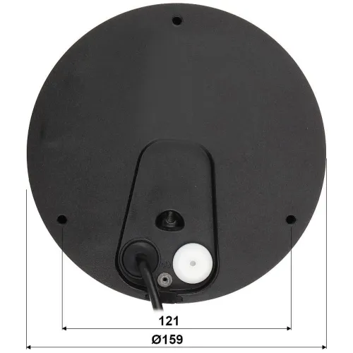 Kamera kopułowa IP IPC-HDBW5442E-ZE-2712-DC12AC24V-BLACK Dahua