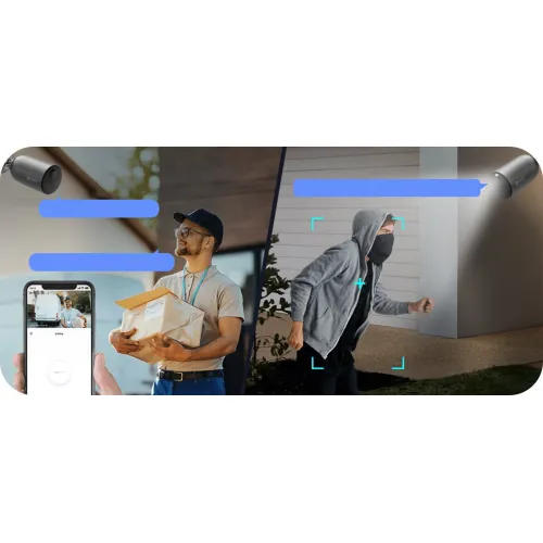 Kamera Wi-Fi z własnym zasilaniem EZVIZ EB3 z panelem solarnym