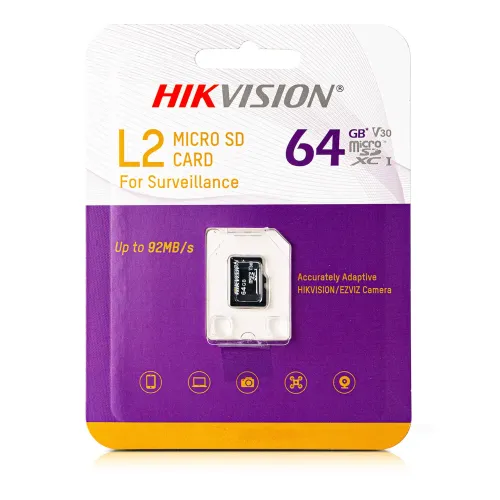 Karta pamięci microSD 64GB HS-TF-L2 Hikvision