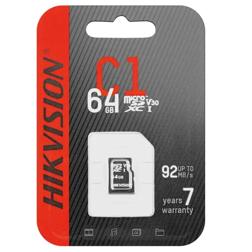 Karta pamięci microSD 64GB HS-TF-C1/64G Hikvision