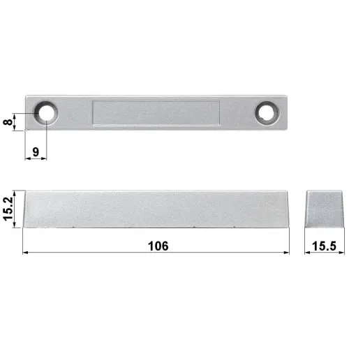 Kontaktron bramowy KN-CA55L