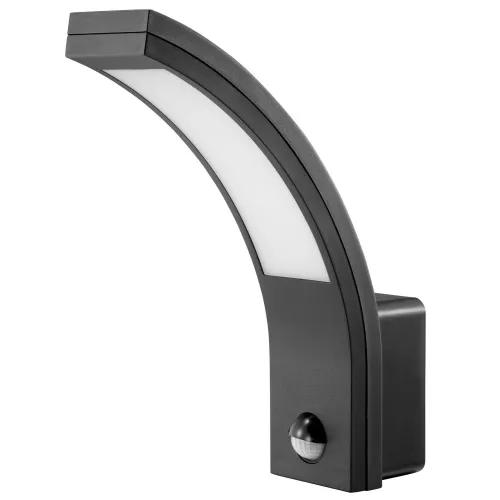 Lampa elewacyjna led  z czujnikiem ruchu EL HOME ML-20B7 Black - zewnętrzna, czujniki zmierzchowy i PIR