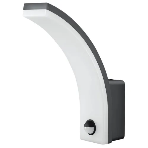 Lampa elewacyjna led  z czujnikiem ruchu EL HOME ML-21B7 Black  - zewnętrzna, czujniki zmierzchowy i PIR