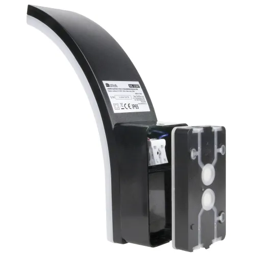 Lampa elewacyjna led  z czujnikiem ruchu EL HOME ML-21B7 Black  - zewnętrzna, czujniki zmierzchowy i PIR