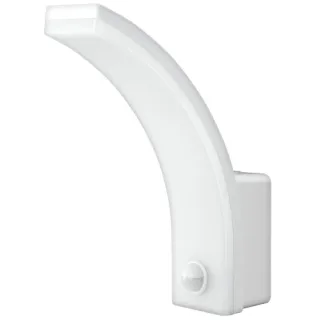 Lampa elewacyjna led  z czujnikiem ruchu EL HOME ML-21B7 White - zewnętrzna, czujniki zmierzchowy i PIR