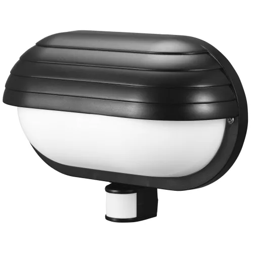Lampa elewacyjna z czujnikiem ruchu EL HOME ML-10B7 Black - zewnętrzna