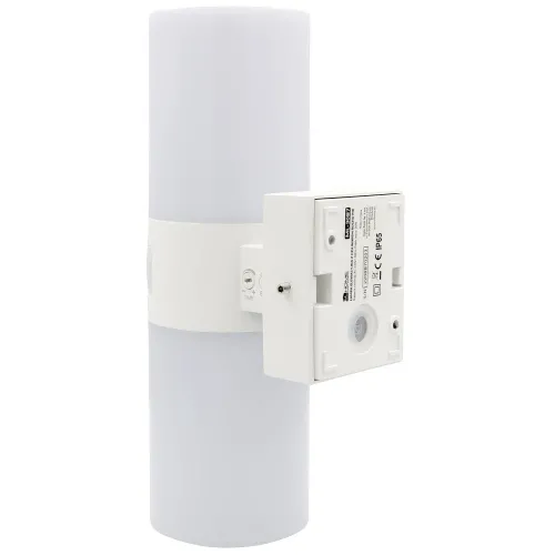 Lampa elewacyjna z czujnikiem ruchu EL HOME ML-30B7 White - zewnętrzna, czujniki zmierzchowy i PIR