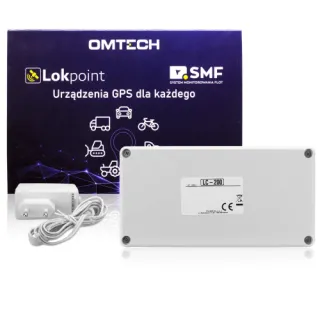 Lokalizator GPS OMTECH LC-230 M-XT, 40000 mAh, Lokpoint, Magnesy, Ładowarka, Karta PrePaid