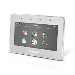 Manipulator graficzny z ekranem dotykowym 4,3" INT-TSG-SSW - SREBRNY