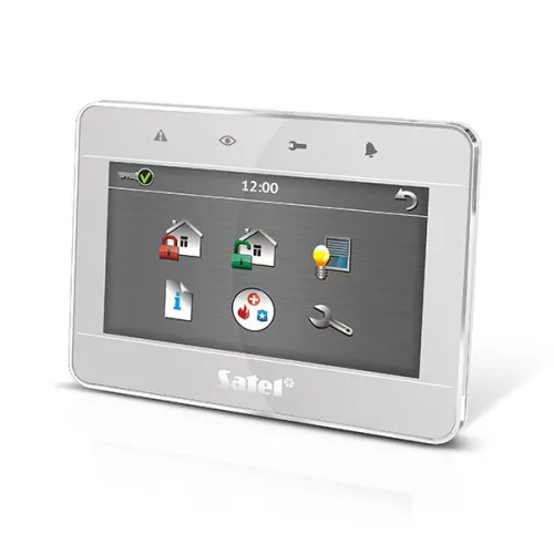 Manipulator graficzny z ekranem dotykowym 4,3" INT-TSG-SSW - SREBRNY