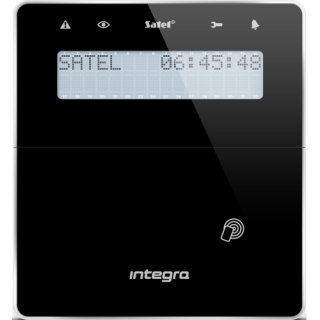 Manipulator LCD Bezprzewodowy z czytnikiem kart zbliżeniowych SATEL INT-KWRL-BSB
