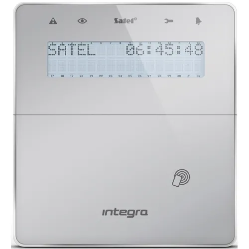 Manipulator LCD Bezprzewodowy z czytnikiem kart zbliżeniowych SATEL INT-KWRL2-SSW