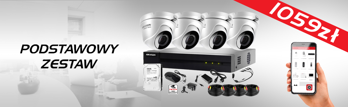 Zestaw podstawowy monitoring biuro
