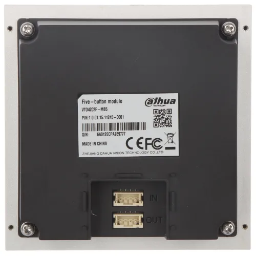 Moduł klawiatury VTO4202F-MB5 do modułu VTO4202F-P Dahua