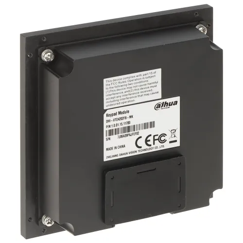Moduł klawiatury VTO4202FB-MK do modułu VTO4202FB-P-S2 Dahua