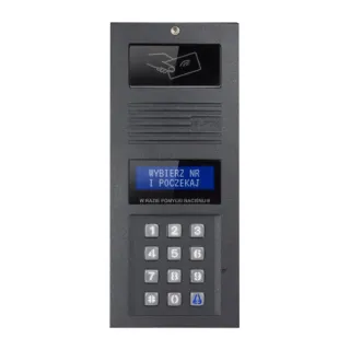 Moduł panela Optima OP-255R-G grafitowy z czytnikiem RFID ELFON