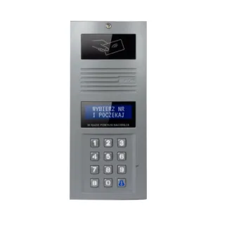 Moduł panela Optima OP-255R-P popielaty z czytnikiem RFID ELFON