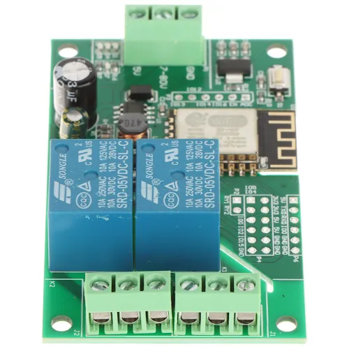 Moduł przekaźnikowy ESP12-2R-D8 Wi-Fi