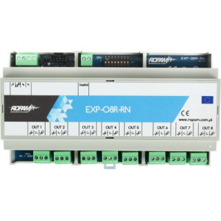 Moduł wejść ekspander Ropam EXP-O8R-RN-D9M