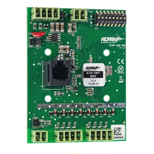 Moduł wejść ekspander Ropam EXP-O8T-RN