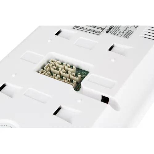 Monitor EURA VDA-10C5 - biały, dotykowy, LCD 10'', AHD, WiFi, pamięć obrazów, SD 128GB