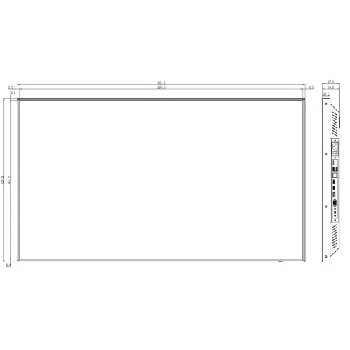 Monitor hdmi, dp, vga, audio, usb, rj45 LM49-S400 4k uhd Dahua