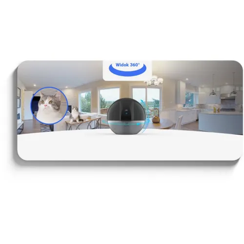 Kamera IP Wi-Fi obrotowa CS-E6 (5W2F,4mm) EZVIZ