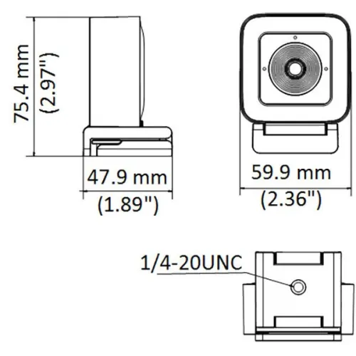 Outlet: Kamera internetowa DS-UL4 Hikvision 2K 4Mpx USB