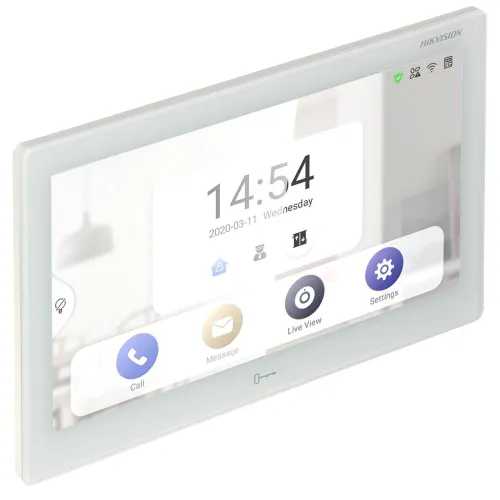 Panel wewnętrzny Wi-Fi / IP DS-KH9510-WTE1(B) Hikvision