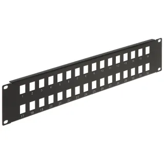 Patch panel KEYSTONE PP-32/FX/2U