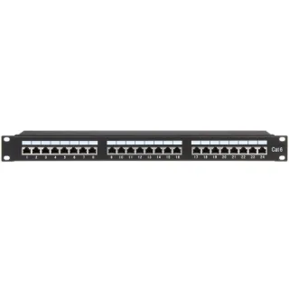 Patch panel RJ-45 PP-24/RJ6-C/FTP-S