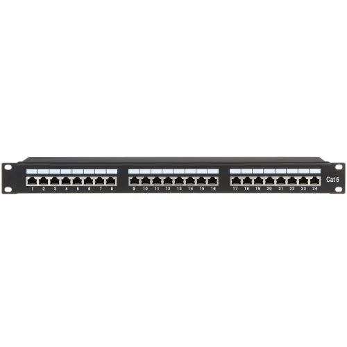 Patch panel RJ-45 PP-24/RJ6-C/FTP-S