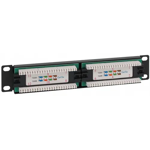Patch panel RJ-45 PP10-12/RJ 10"